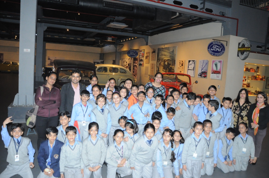 EDUCATIONAL TRIP HERITAGE TRANSPORT MUSEUM-CLASSS III & FIRE STATION â€“CLASS IV